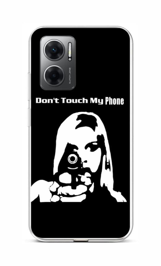 Kryt TopQ Xiaomi Redmi 10 5G Don't Touch Gun 86433