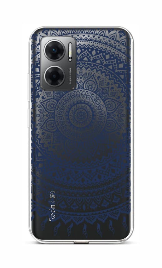 Kryt TopQ Xiaomi Redmi 10 5G Navy Mandala 86435