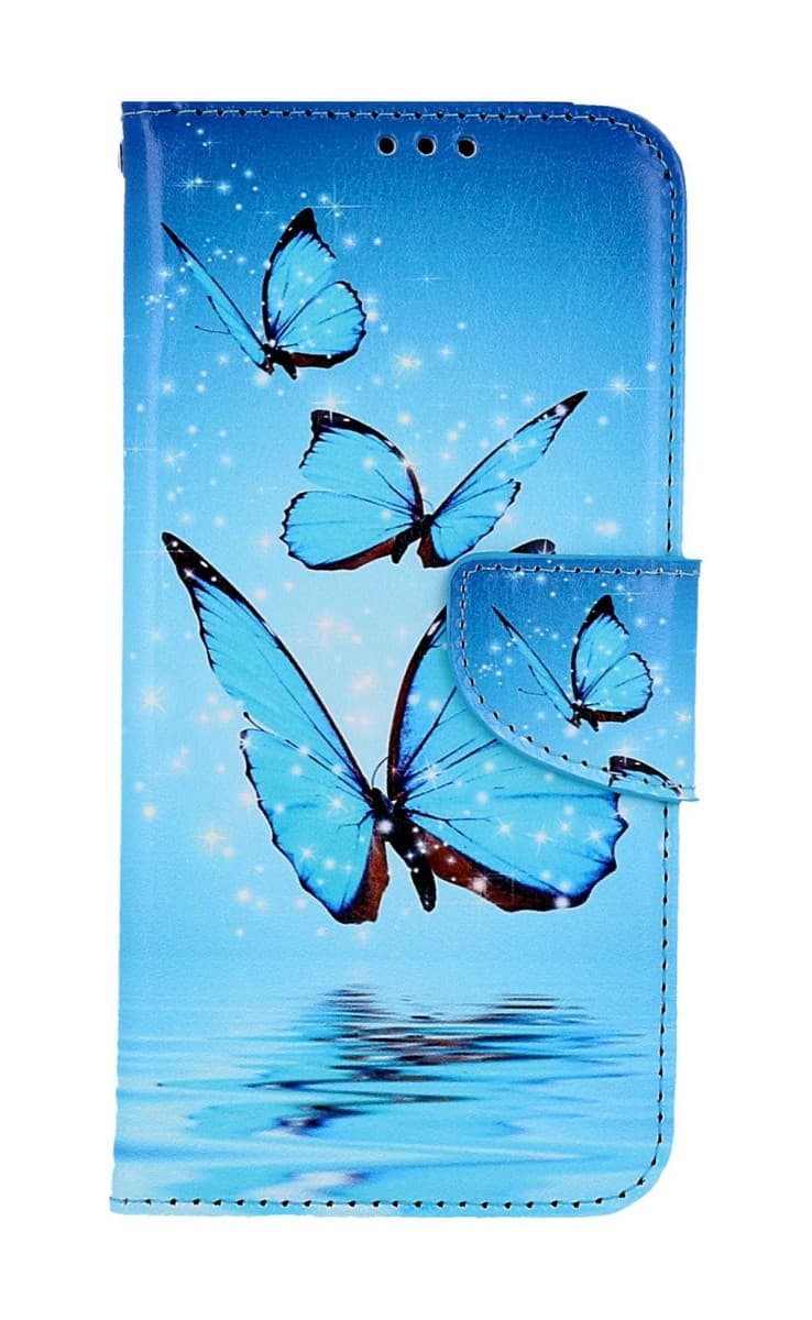 Pouzdro TopQ Samsung A55 knížkové Modří motýlci 126445 - náhled 1