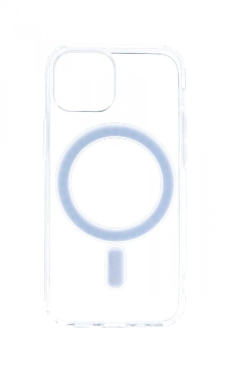 Kryt Swissten Clear Jelly MagStick iPhone 13 mini průhledný 76450
