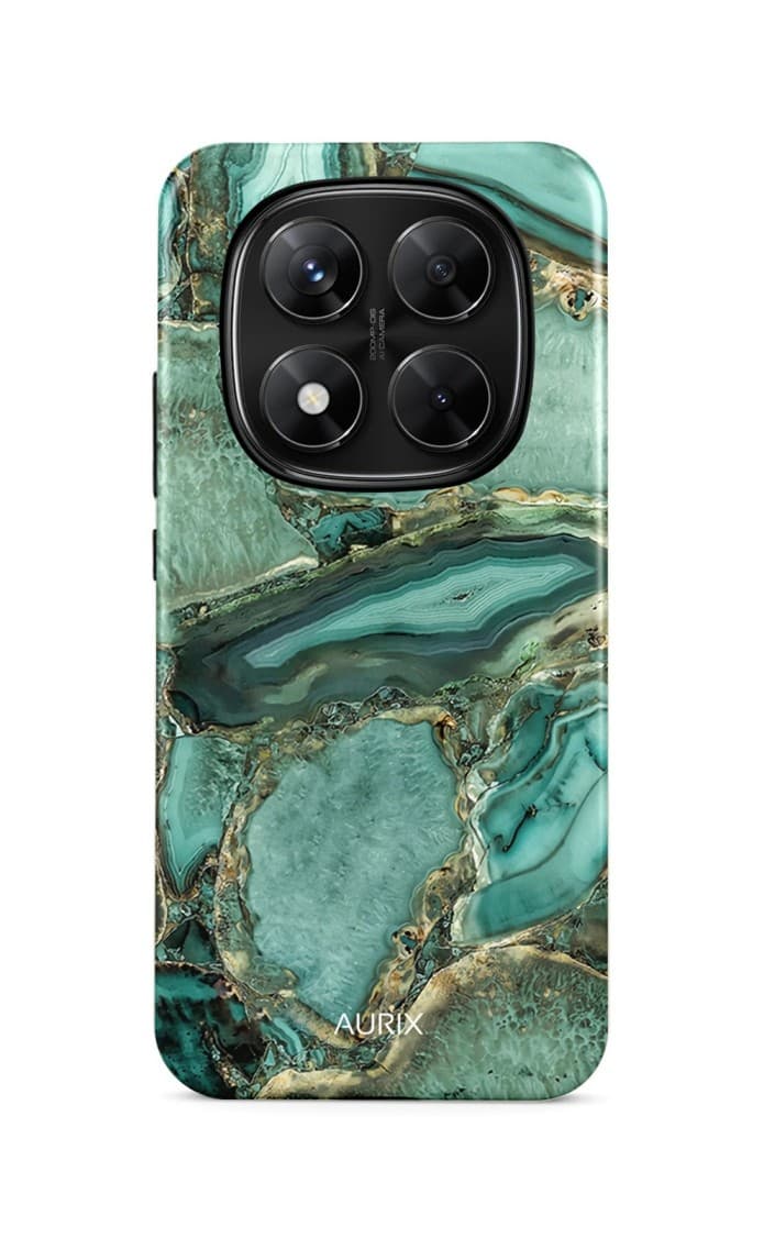 Kryt AURIX Xiaomi Redmi Note 14 Pro 5G pevný Emerald Glow 136521