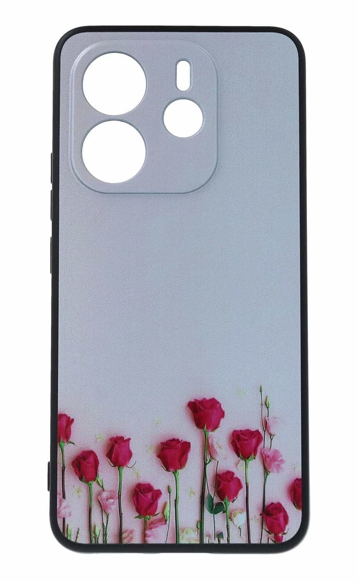 Kryt TopQ Xiaomi Redmi Note 14 Roses 136565