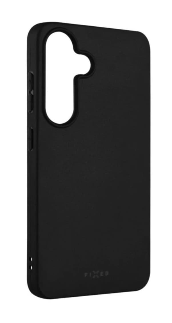 Zadní pogumovaný kryt FIXED Story pro Samsung Galaxy S26, černý