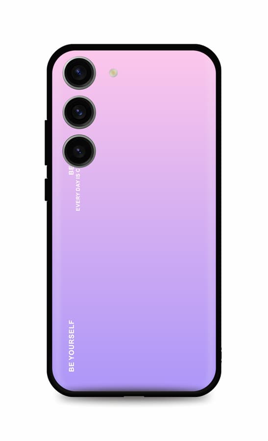 Kryt TopQ LUXURY Samsung S23 pevný duhový růžový 106659