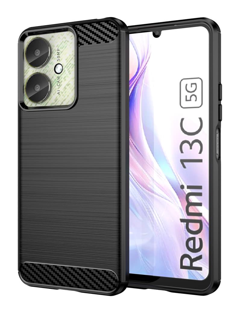 Kryt TopQ Xiaomi Redmi 13C 5G černý 126672
