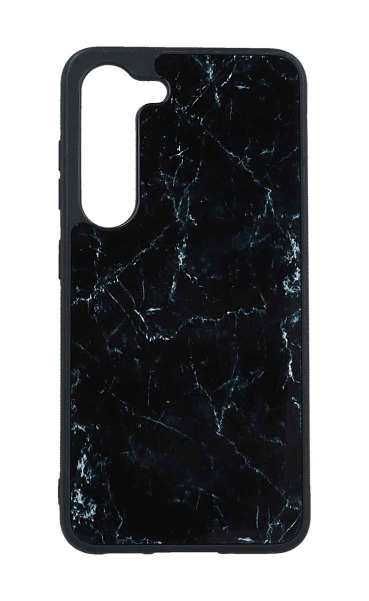 Kryt TopQ Marble Samsung S23 pevný Smoky Black 106701
