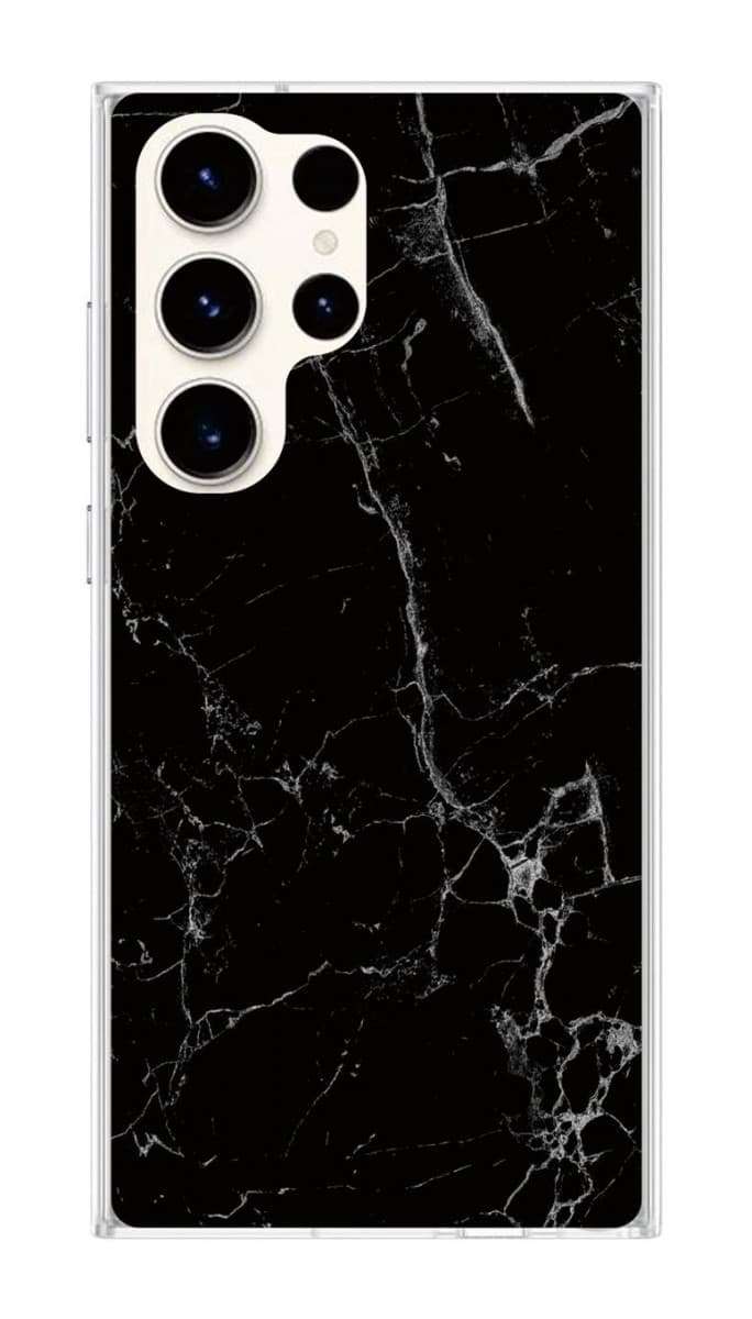 Kryt TopQ STYLE Samsung S23 Ultra Mramor černý 106708