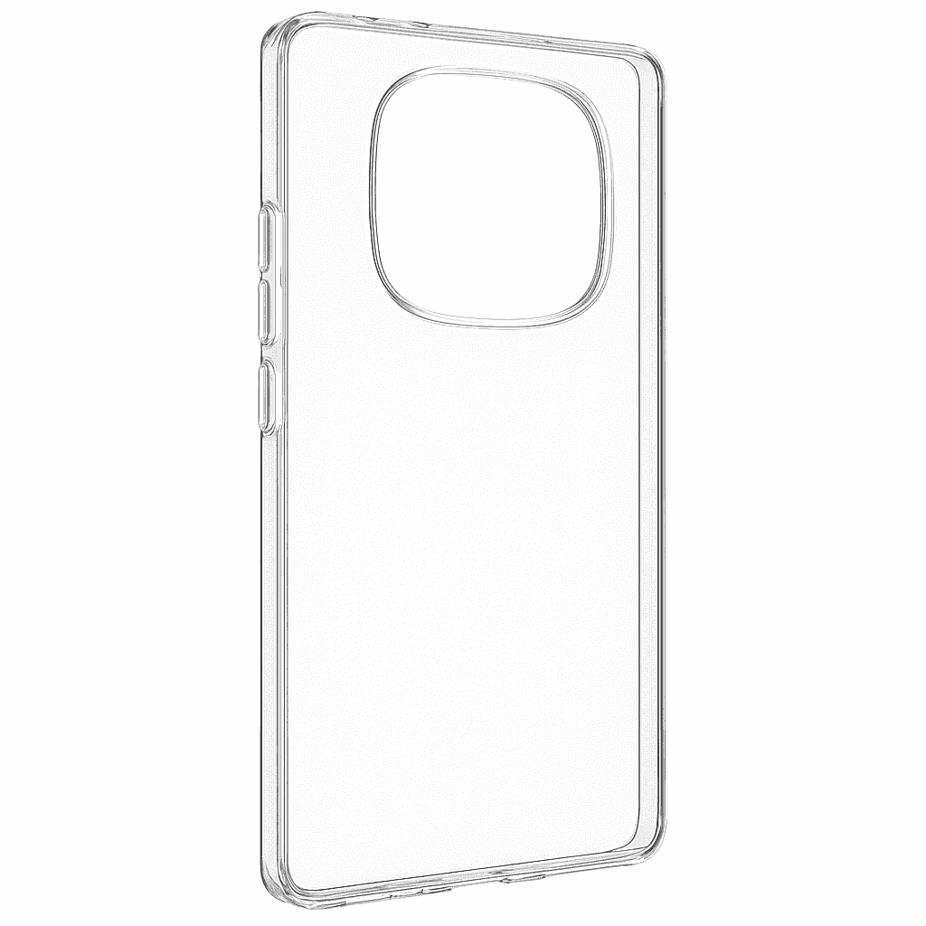 Kryt TopQ Xiaomi Redmi Note 14 Pro 5G 1 mm průhledný 136708