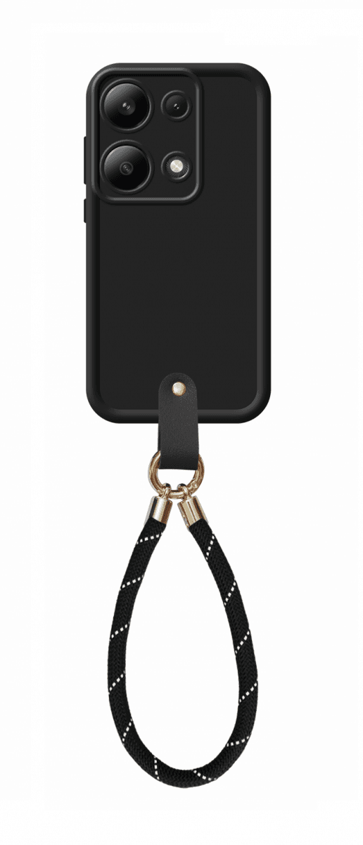 Kryt TopQ Unique Wrist Strap Xiaomi Redmi Note 13 černý 126777