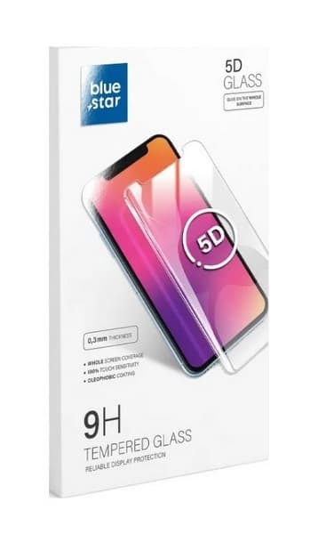 Tvrzené sklo Blue Star iPhone XS Full Cover černé 96785