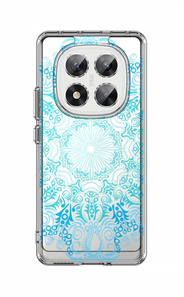 Kryt TopQ Image Xiaomi Redmi Note 14 Pro 5G pevný Blue Mandala 136790