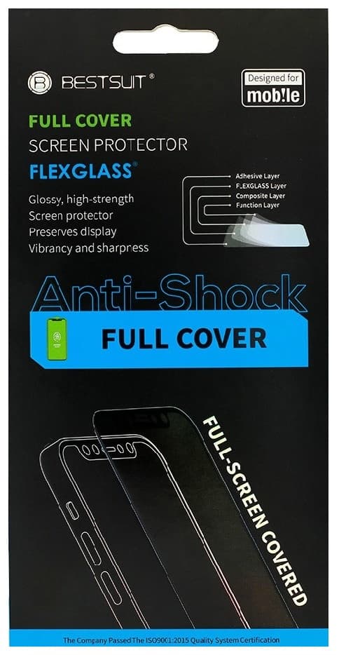 Tvrzené sklo BestSuit iPhone 14 Pro Max Full Cover černé 76820