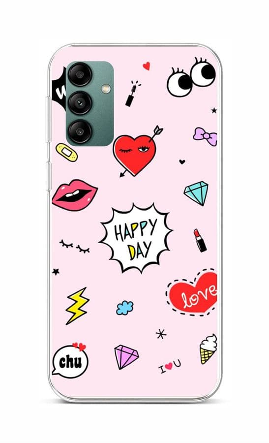 Kryt TopQ Samsung A04s Happy Day 86859