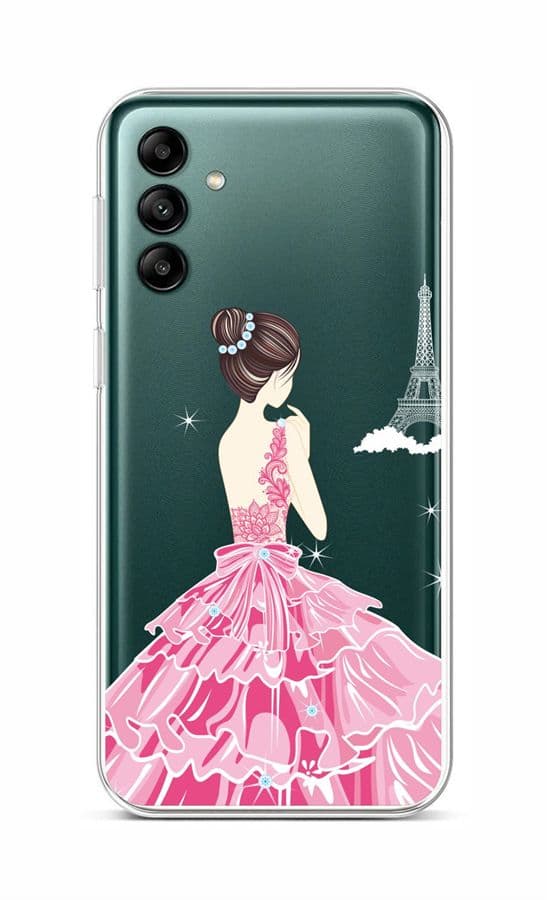 Kryt TopQ Samsung A04s Pink Princess 86862