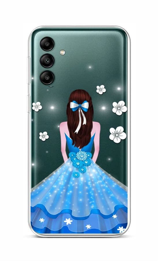Kryt TopQ Samsung A04s Blue Princess 86863
