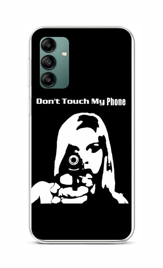 Kryt TopQ Samsung A04s Don't Touch Gun 86864