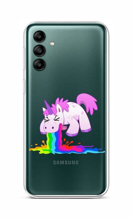 Kryt TopQ Samsung A04s Rainbow Splash 86865