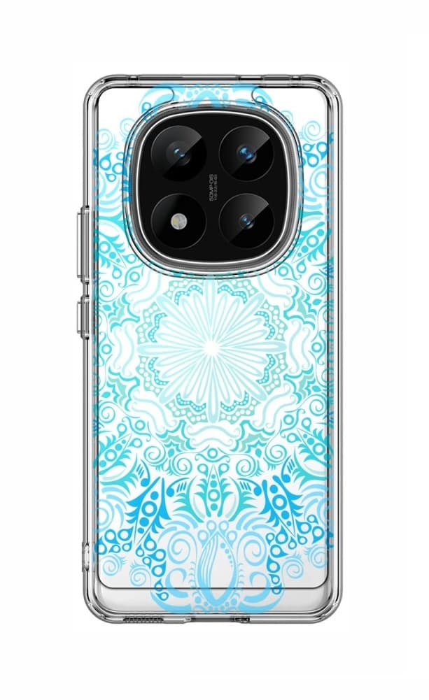 Kryt TopQ Image Xiaomi Redmi Note 14 Pro+ 5G pevný Blue Mandala 136937