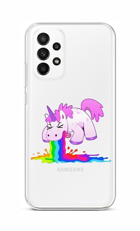Kryt TopQ Samsung A23 5G Rainbow Splash 86953
