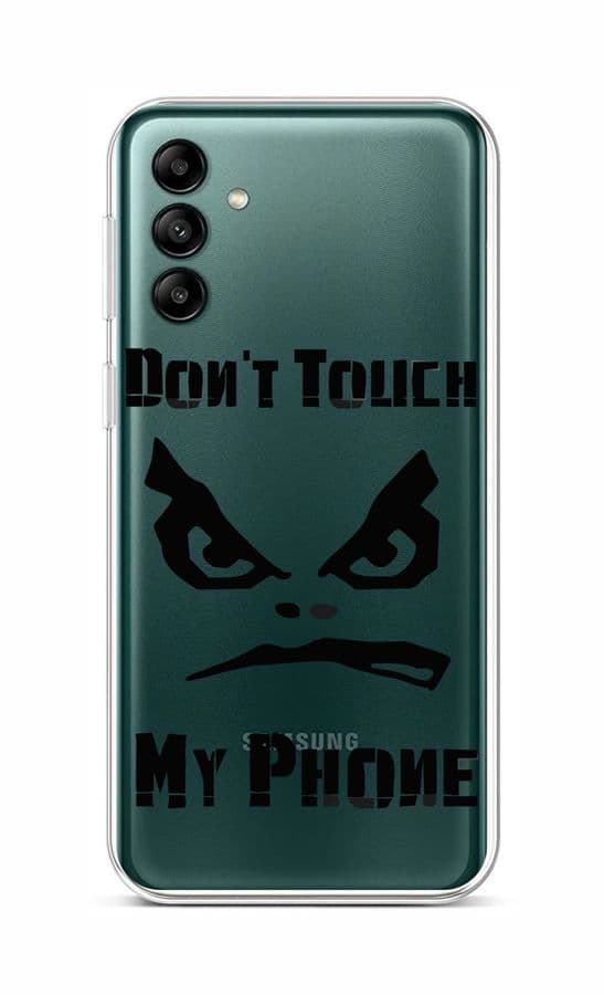 Kryt TopQ Samsung A04s Don´t Touch průhledný 86964