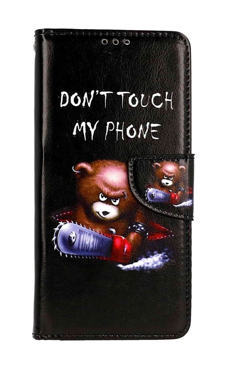 Pouzdro TopQ Xiaomi Poco X5 Pro 5G knížkové Don't Touch méďa 96973 - náhled 1