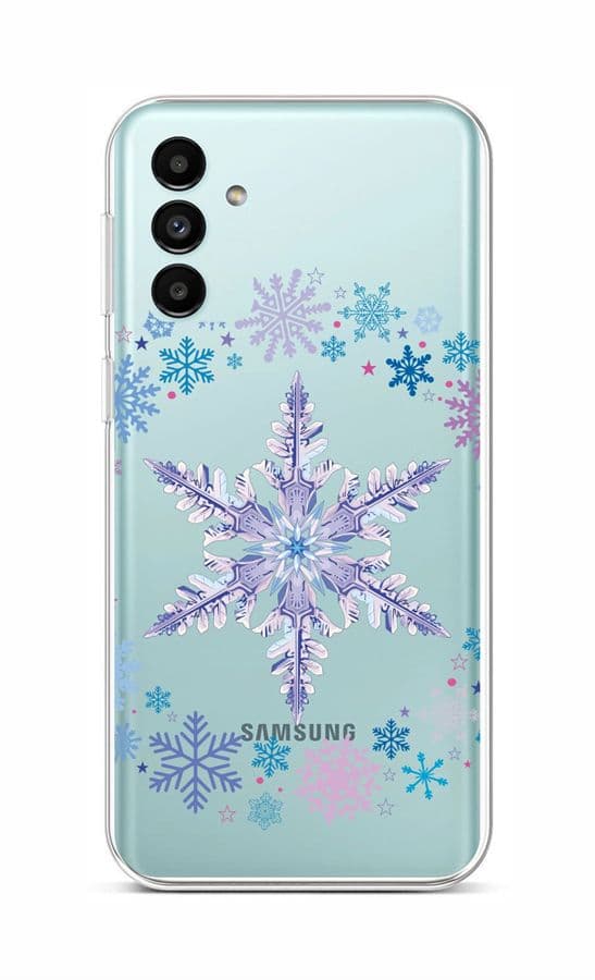 Kryt TopQ Samsung A13 5G Snowflake 86984