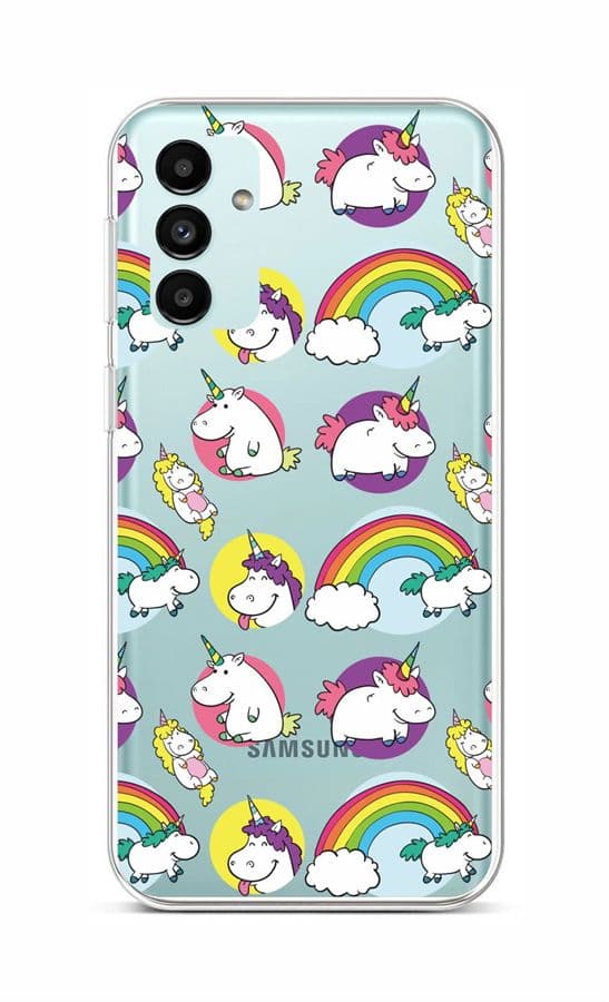 Kryt TopQ Samsung A13 5G Chunky Unicorns 86994