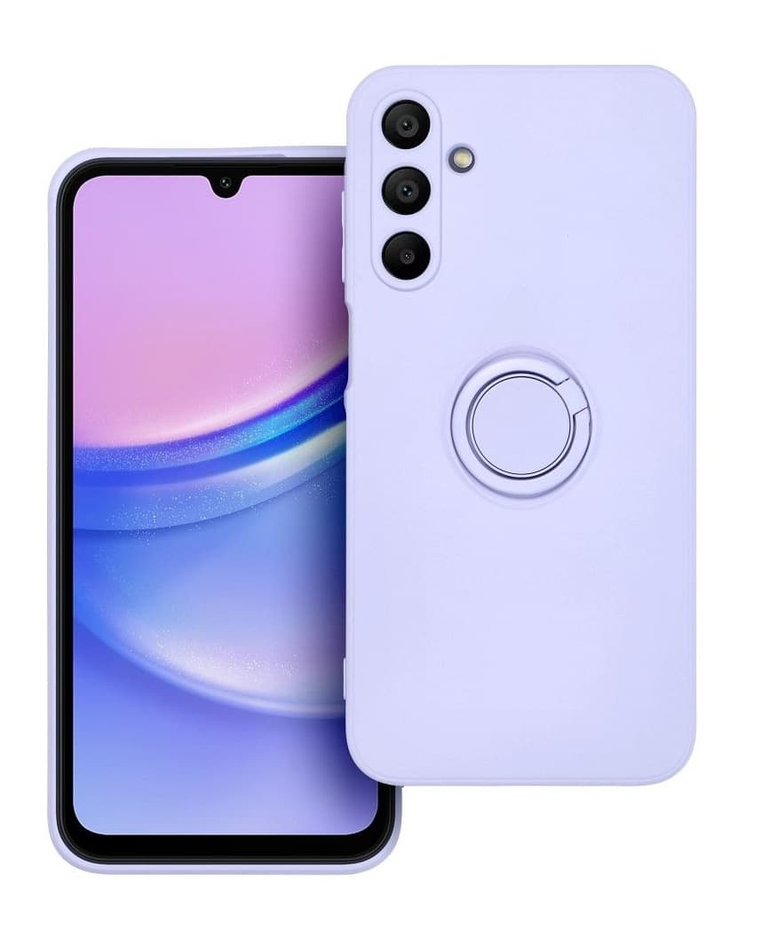 Kryt RING TopQ Samsung A15 fialový 127005