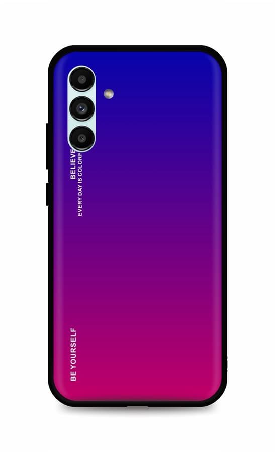 Kryt TopQ LUXURY Samsung A13 5G pevný duhový fialový 87016