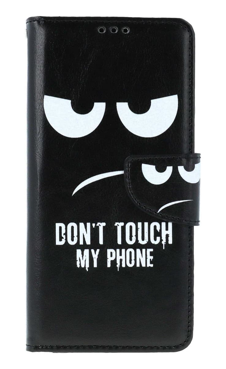 Pouzdro TopQ Samsung A12 knížkové Don't Touch 57037 - náhled 1