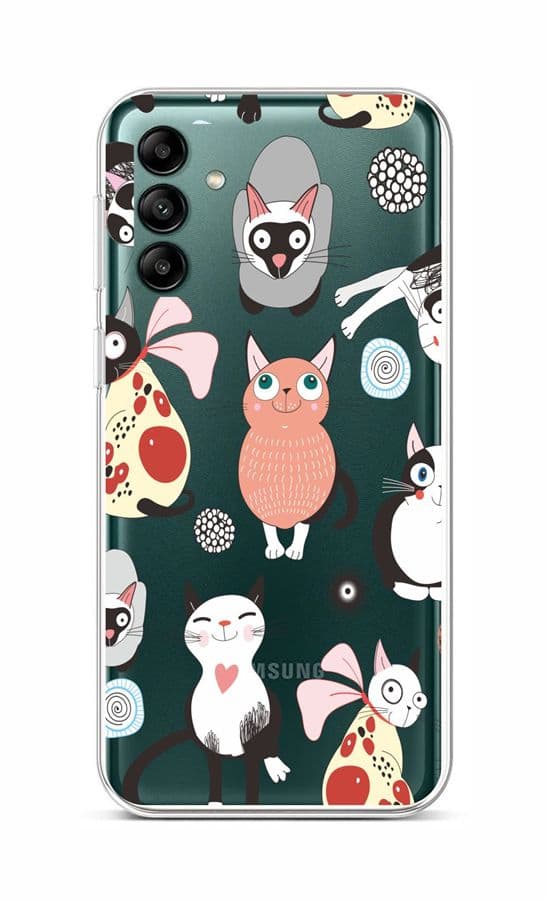 Kryt TopQ Samsung A04s Cats 2 87068