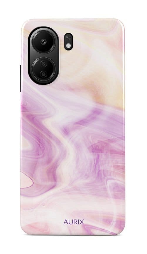 Kryt AURIX Xiaomi Redmi 13C pevný Pinky Wave 127122