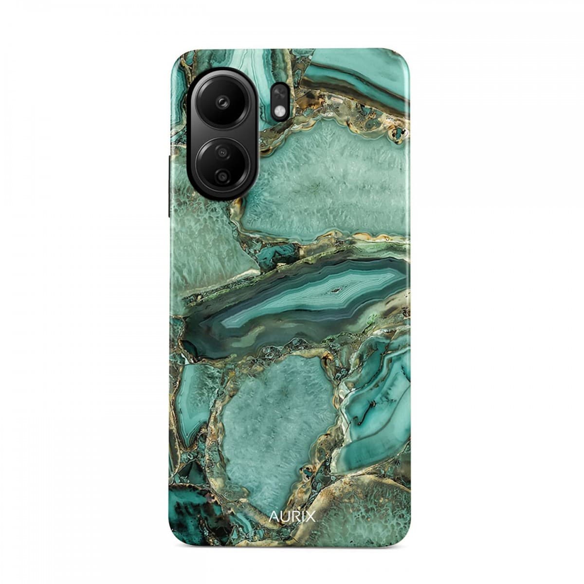 Kryt AURIX Xiaomi Redmi 13C pevný Emerald Glow 127145