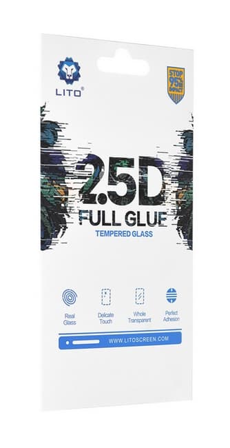 Tvrzené sklo LITO iPhone 11 Pro FullGlue černé 97372