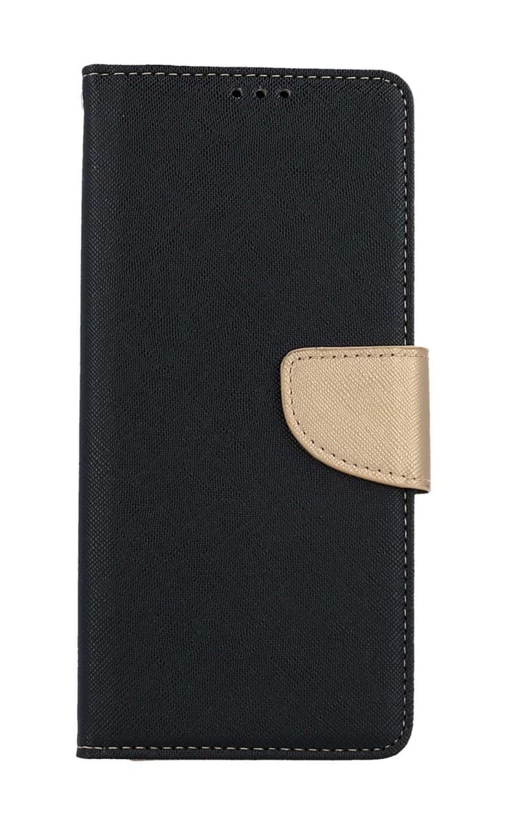 Pouzdro TopQ Xiaomi Redmi 12 knížkové černo-zlaté 107405 - náhled 1
