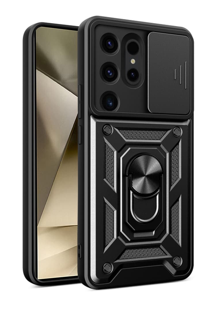 Kryt Armor Lens TopQ Samsung S24 Ultra ultra odolný černý 117444 - náhled 1