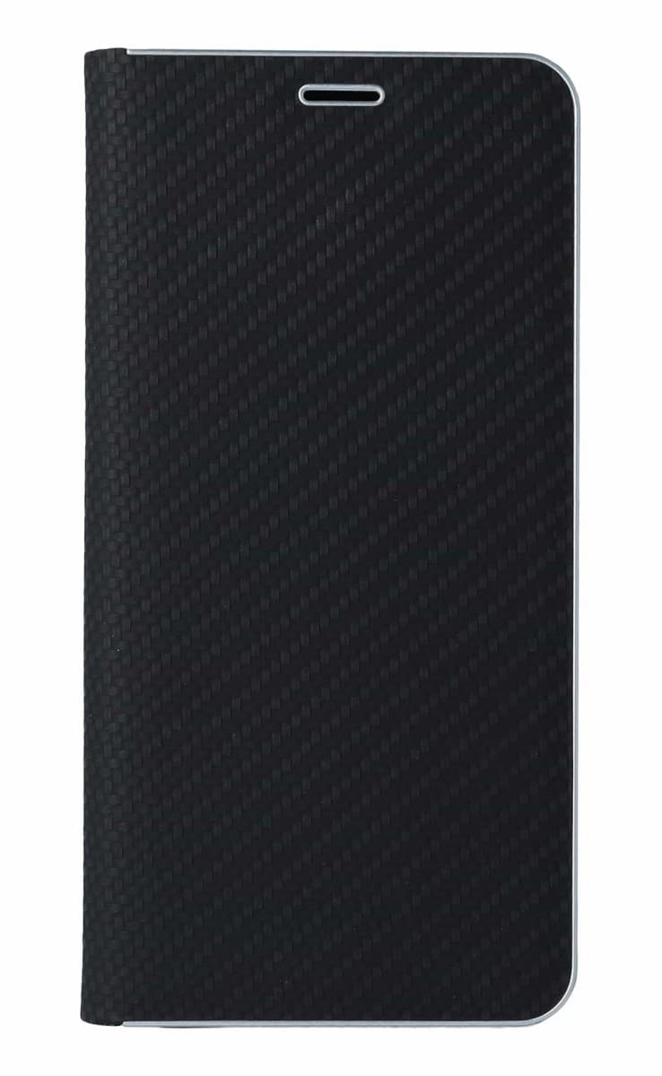 Pouzdro TopQ Xiaomi Redmi 15 knížkové Luna Carbon Book černé 167473