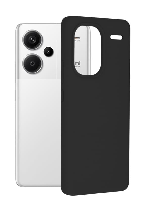 Kryt TopQ Essential Xiaomi Redmi Note 13 Pro+ černý 117510 - náhled 1