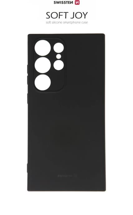 Zadní kryt Swissten Soft Joy pro Samsung Galaxy S26 Ultra černý