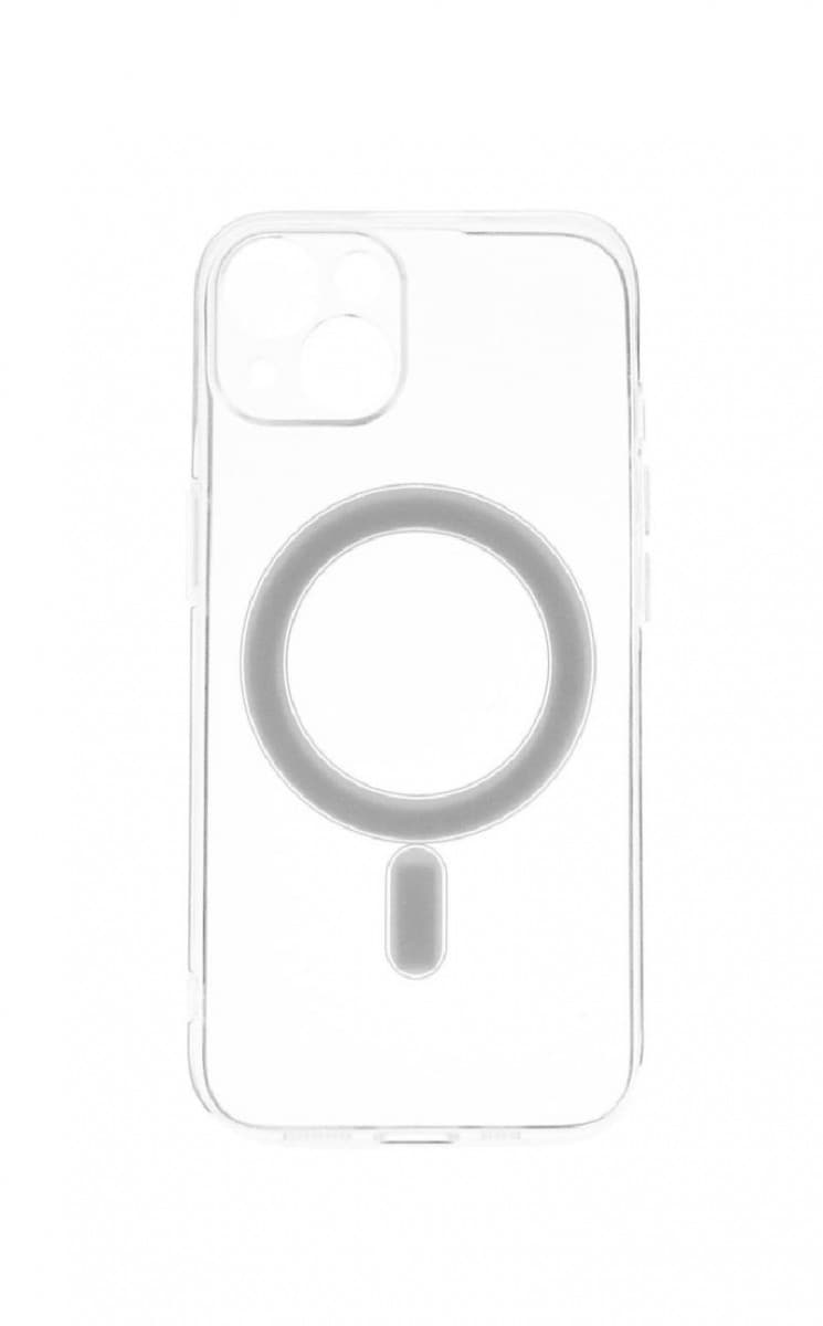 Kryt TopQ iPhone 13 s MagSafe pevný průhledný 67634