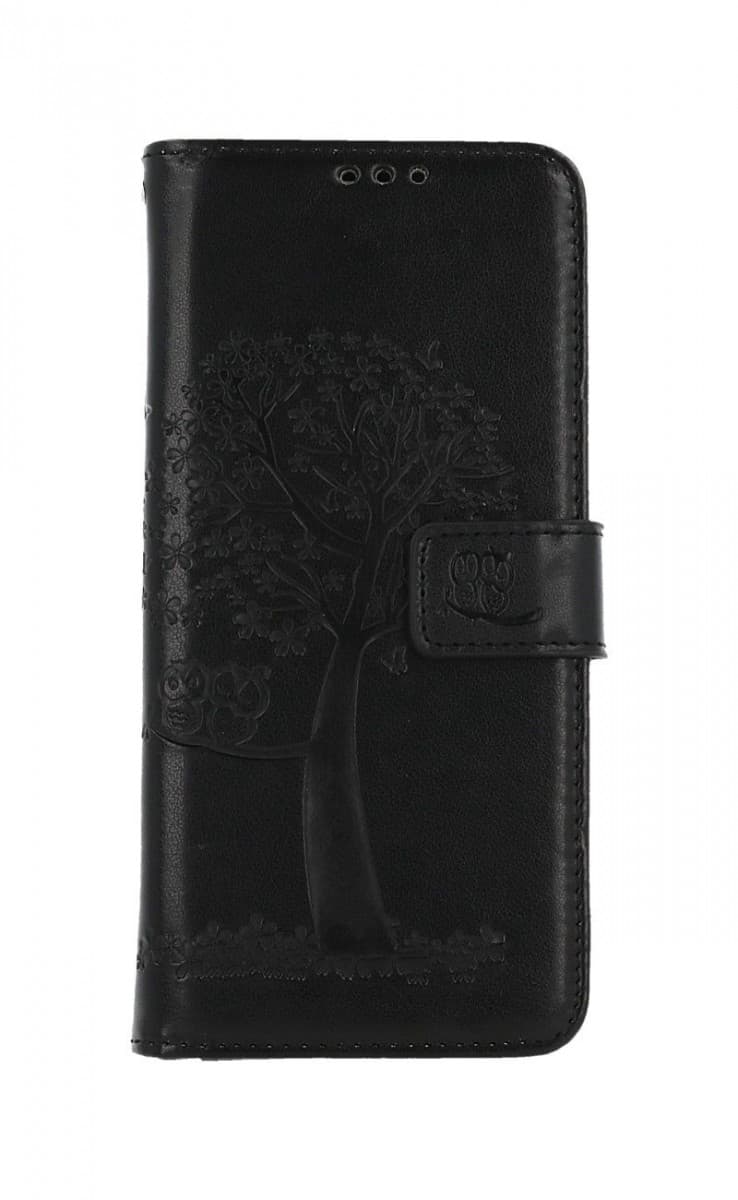 Pouzdro TopQ Xiaomi Redmi Note 11 knížkové Černý strom sovičky 67719 - náhled 1