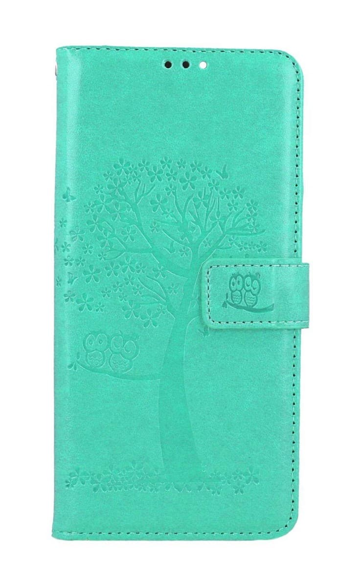 Pouzdro TopQ Xiaomi Redmi 13C knížkové Zelený strom sovičky 127730 - náhled 1