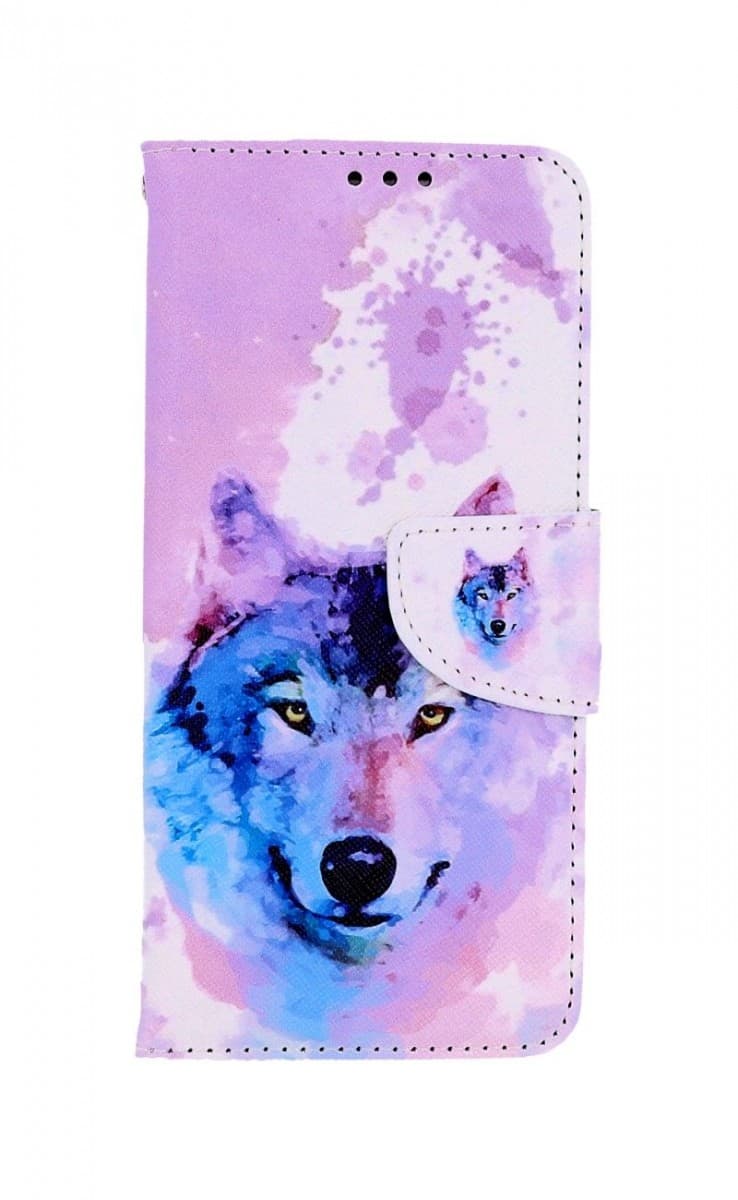 Pouzdro TopQ Xiaomi Redmi Note 11 knížkové Polární vlk 67780 - náhled 1