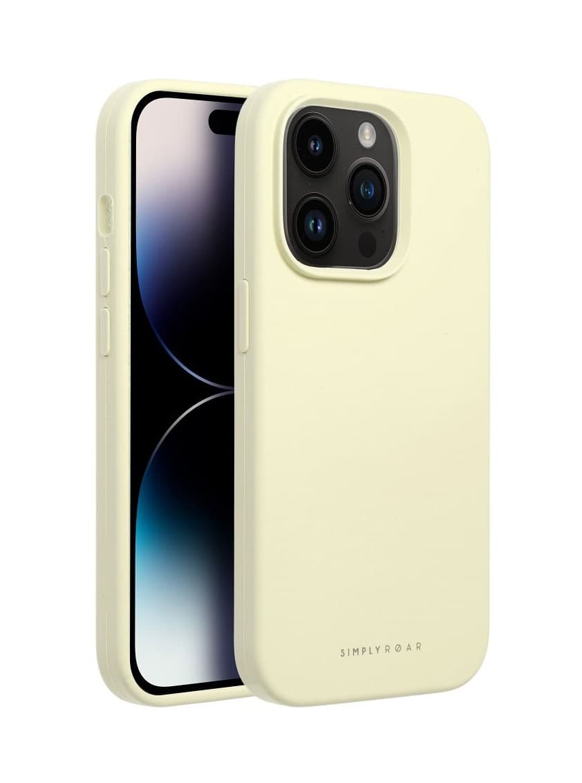 Kryt Roar Cloud iPhone 16 Pro světle žlutý 127844 - náhled 1