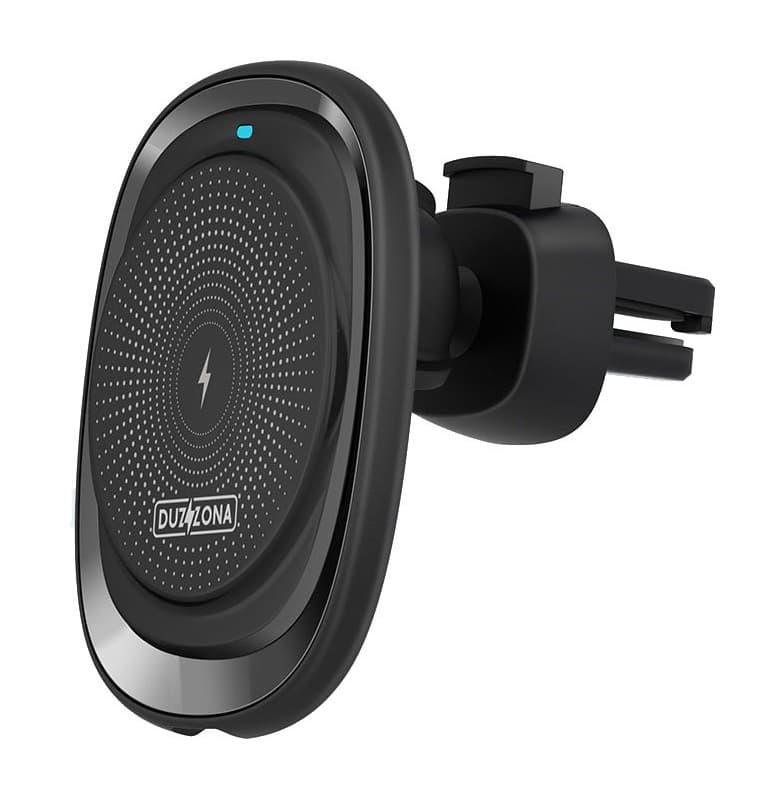 Magnetický držák na mobil do auta s funkcí bezdrátového nabíjení Dux Ducis Duzzona V1 15W černý 97855 - náhled 1