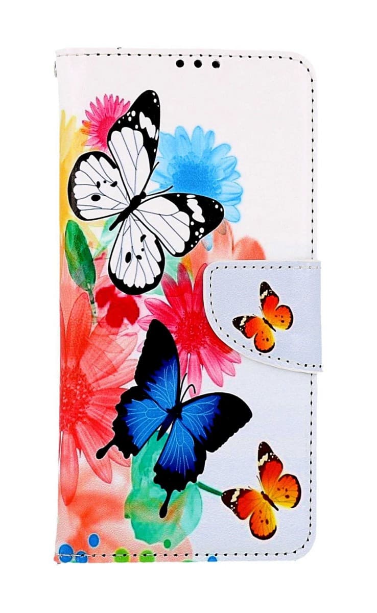 Pouzdro TopQ Xiaomi Redmi Note 12S knížkové Barevné s motýlky 97865 - náhled 1