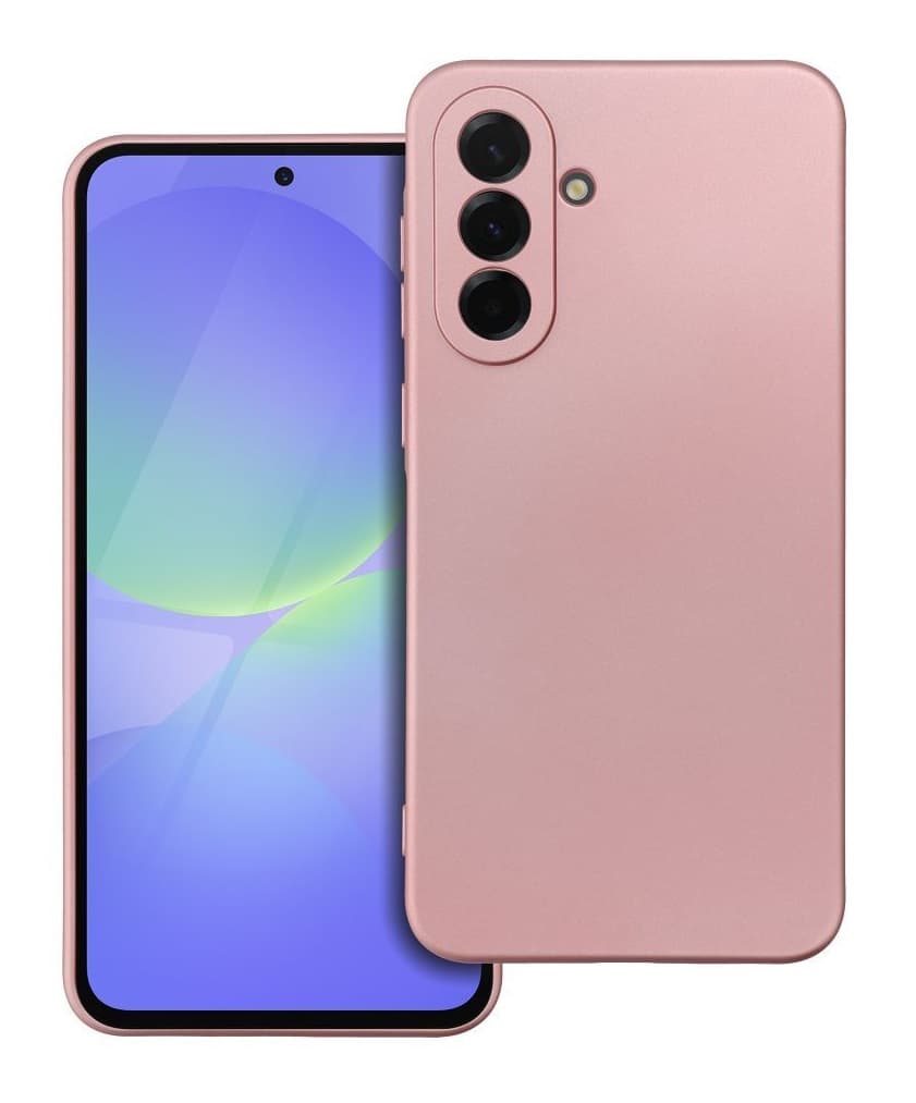 Kryt TopQ Metallic Samsung A36 růžový 137909