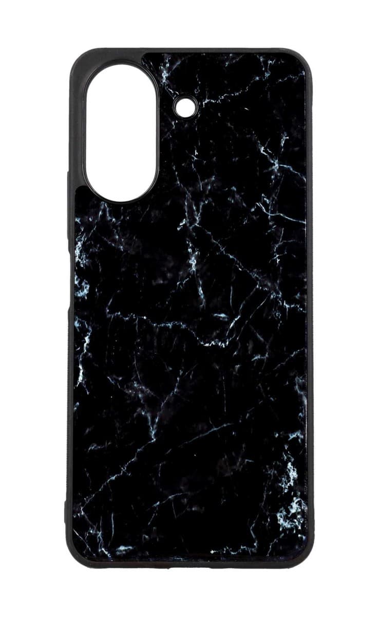 Kryt TopQ Marble Xiaomi Redmi 13C pevný Smoky Black 117923