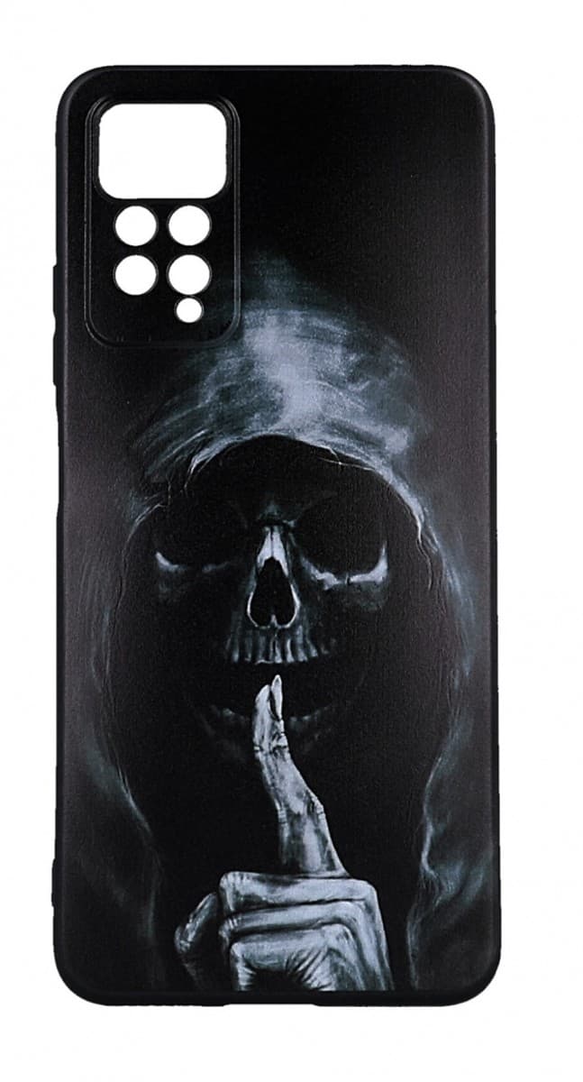 Kryt TopQ Xiaomi Redmi Note 11 Pro silikon Dark Grim Reaper 67938