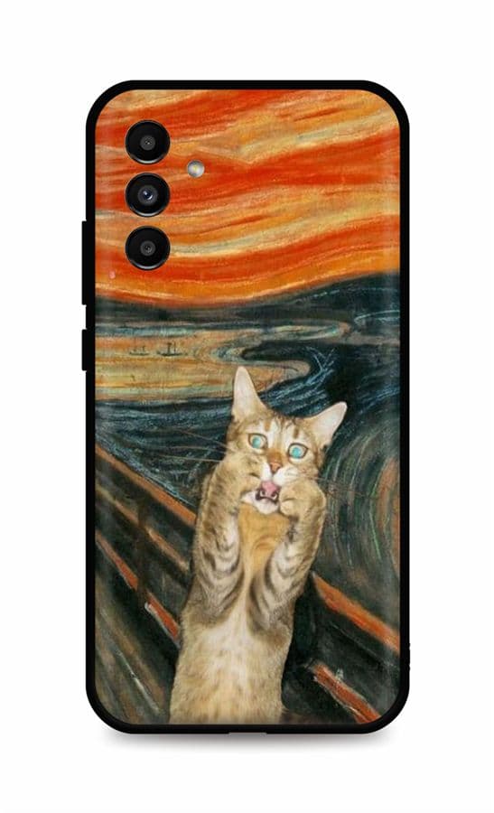 Kryt TopQ Samsung A13 5G Scared Cat 87939